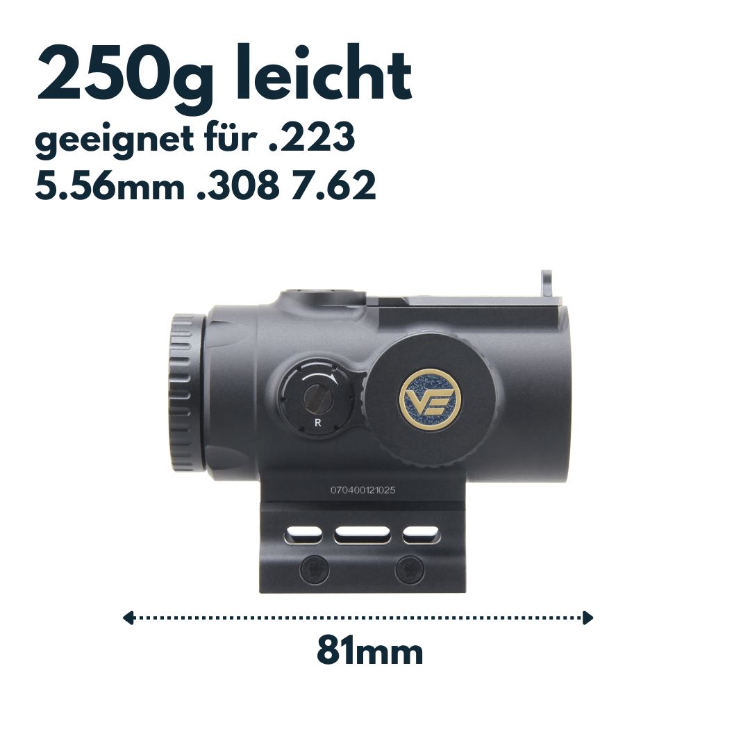Vector Optics SCPS-M04 Paragon 4x24 Micro Scope Zielfernrohr Vector Optics
