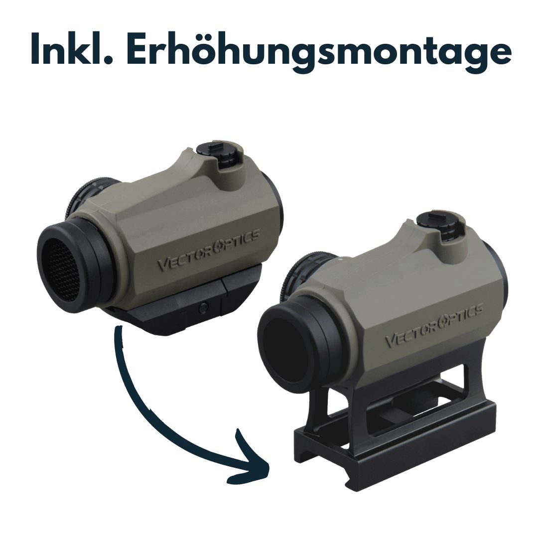 Vector Optics SCRD-42 Maverick 1x22 S-SOP Leuchtpunktvisier Vector Optics