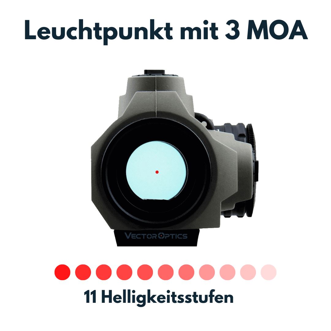 Vector Optics SCRD-42 Maverick 1x22 S-SOP Leuchtpunktvisier Vector Optics