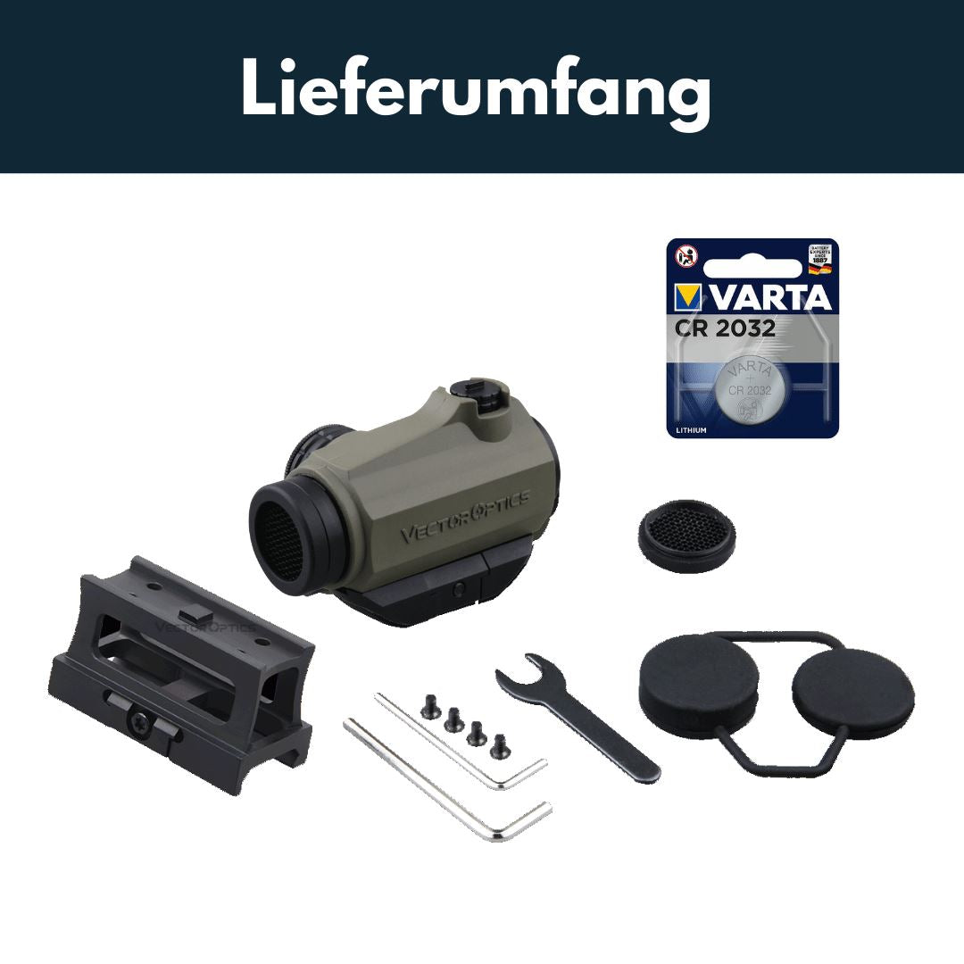 Vector Optics SCRD-42 Maverick 1x22 S-SOP Leuchtpunktvisier Vector Optics