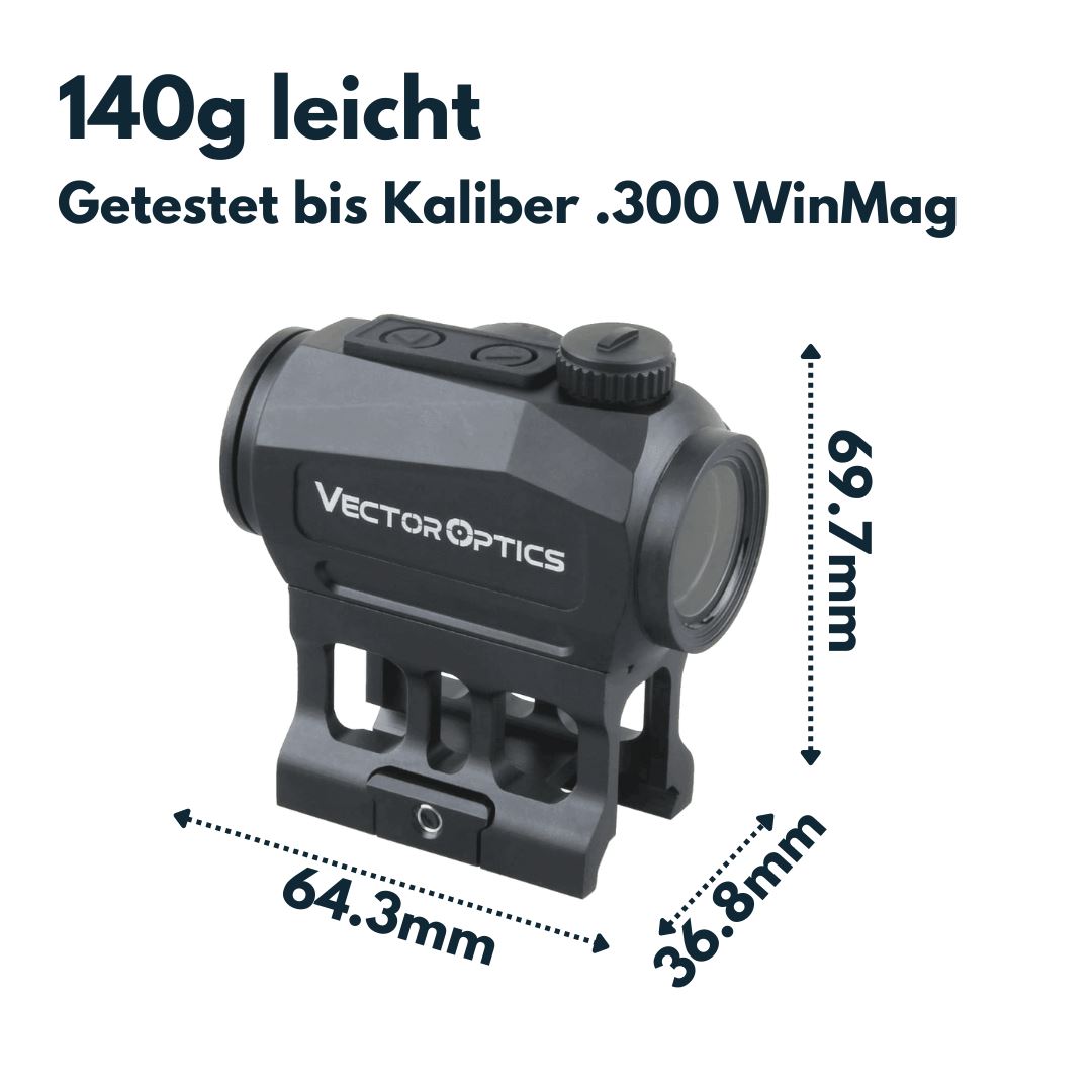 Vector Optics SCRD-45 Scrapper 1x22 Leuchtpunktvisier Vector Optics