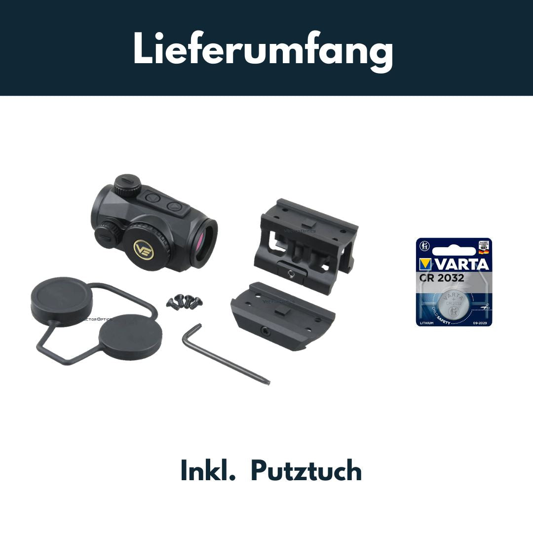 Vector Optics SCRD-51 Maverick-IV 1x20 Mini Leuchtpunktvisier Vector Optics