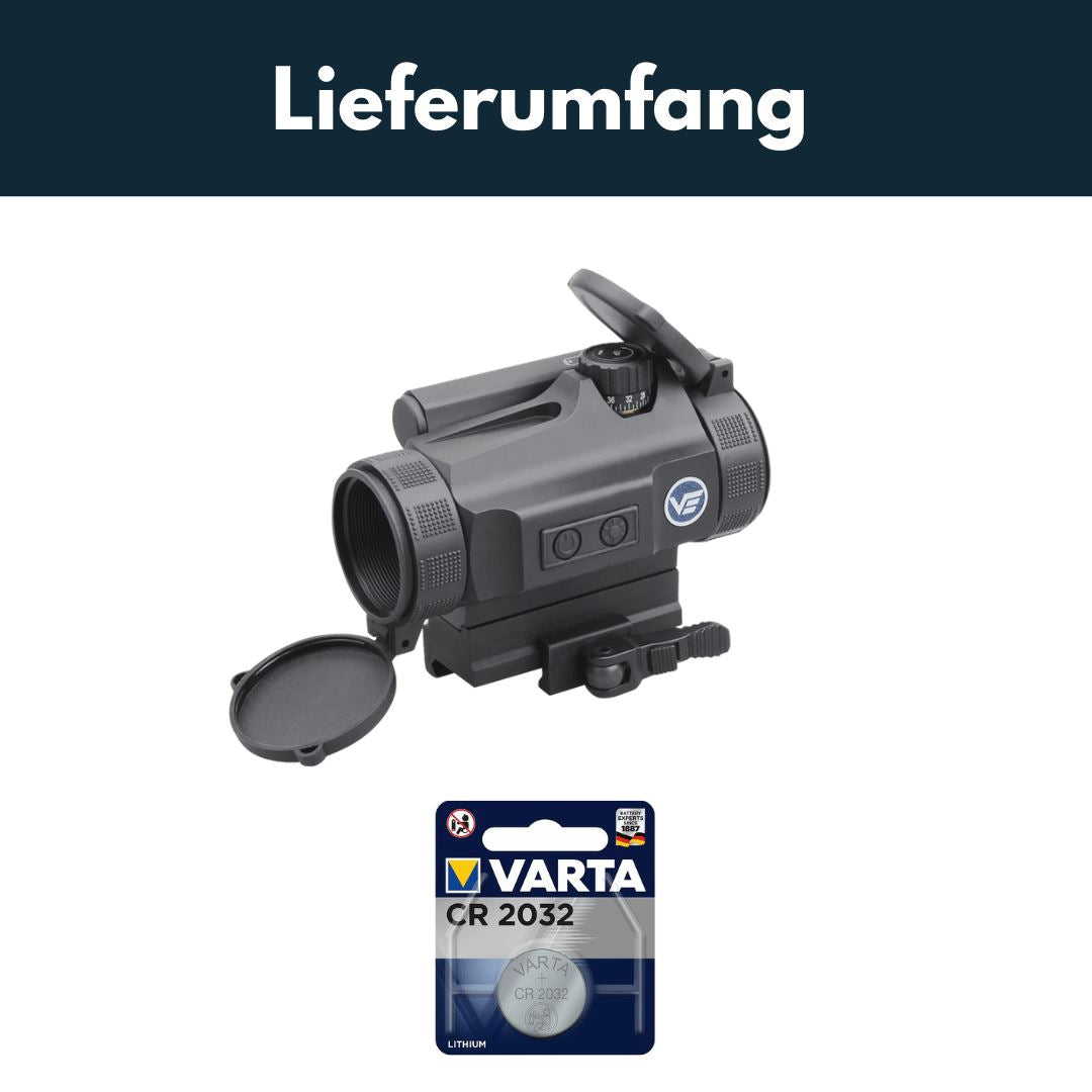 Vector Optics SCRD-D26 Nautilus 1x30 double Reticle Leuchtpunktvisier Vector Optics