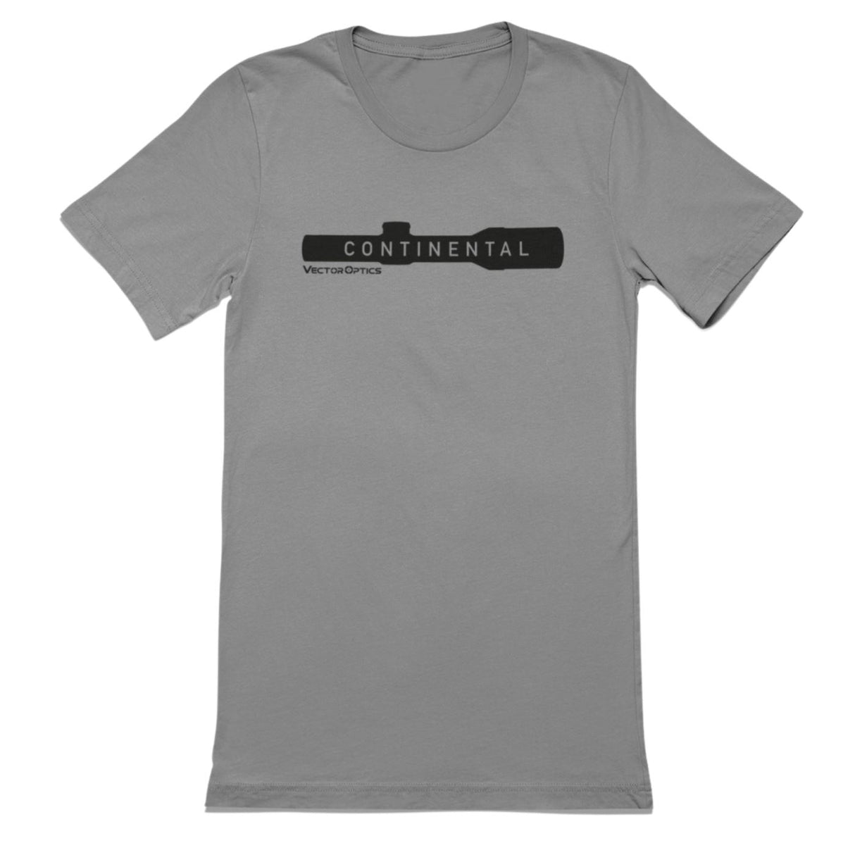 Vector Optics SCTS-01 T-Shirt Grau mit Schriftzug "Continental" Vector Optics Shop S