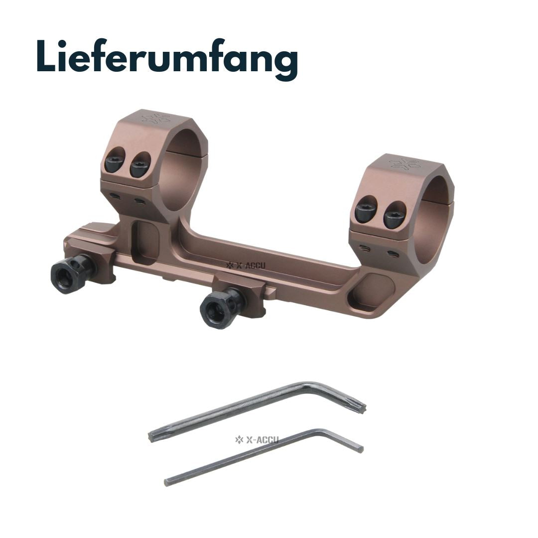 Vector Optics XASR-3036 einteilige Montage 30mm mit 20MOA Vorneigung Montagen Für Leuchtpunktvisiere, Montagen für Zielfernrohre Vector Optics