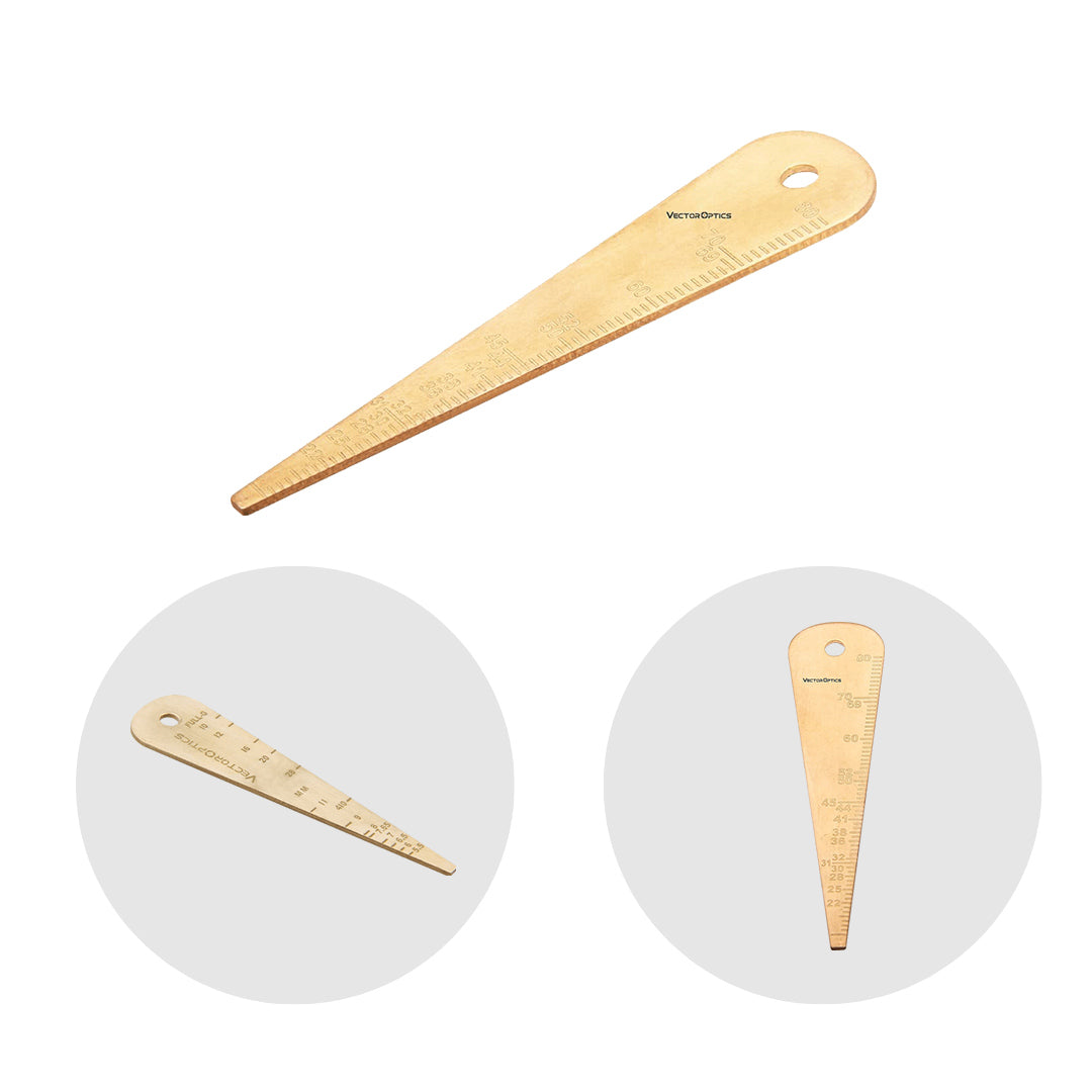 Vector Optics SCOT-58 Gewehrlaufmessgerät aus Messing