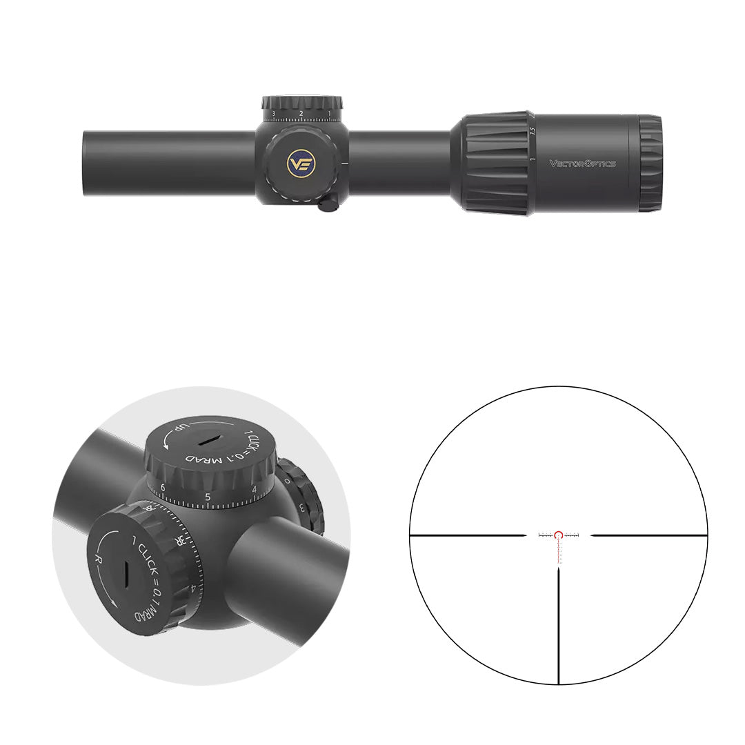 Vector Optics SCFF-63 Tauron 1-6x24FFP GenII – Vector Optics Shop