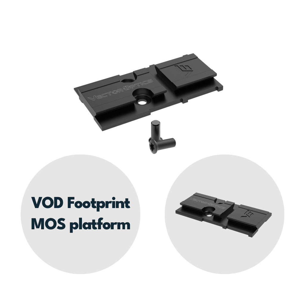 Vector Optics SCFRM-12 Glock MOS Adapter für VOD (Aimpoint) Footprint ...