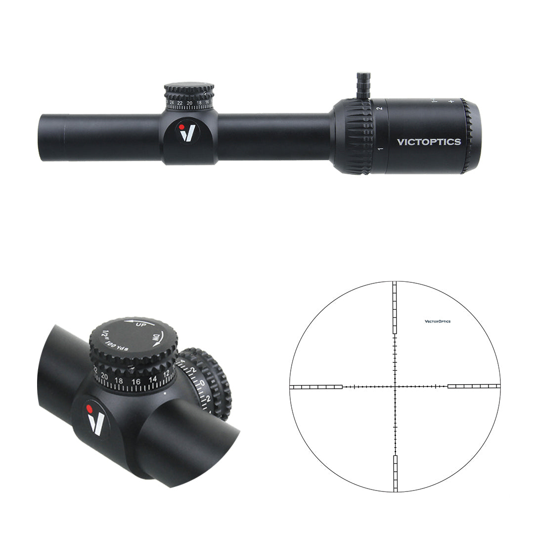 ZOD 1-4X20 IR LPVO SCOPE SKU: OPSL21 - Victoptics