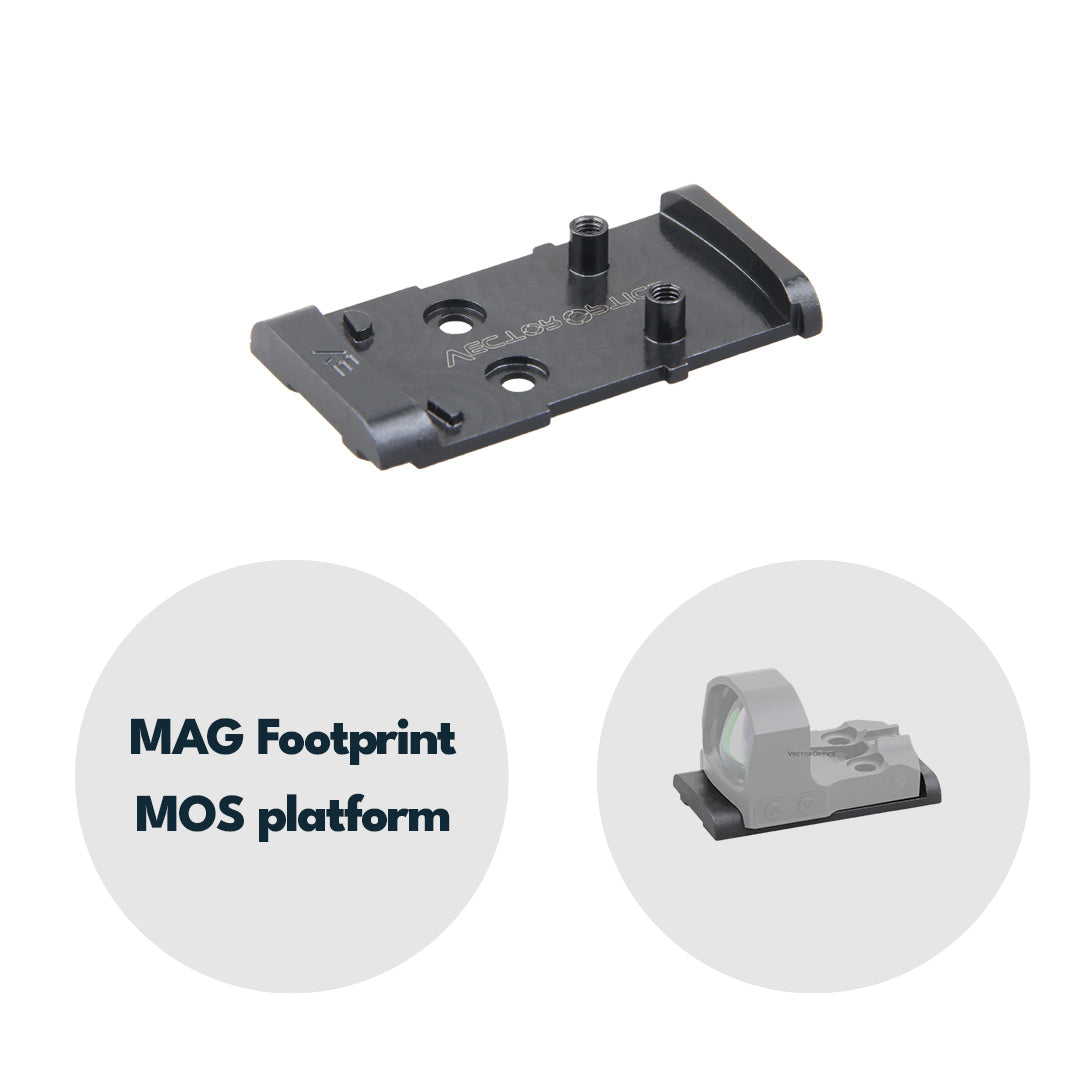 Vector Optics SCFRM-16 Glock MOS Montage für MAG (SHIELD) Footprint