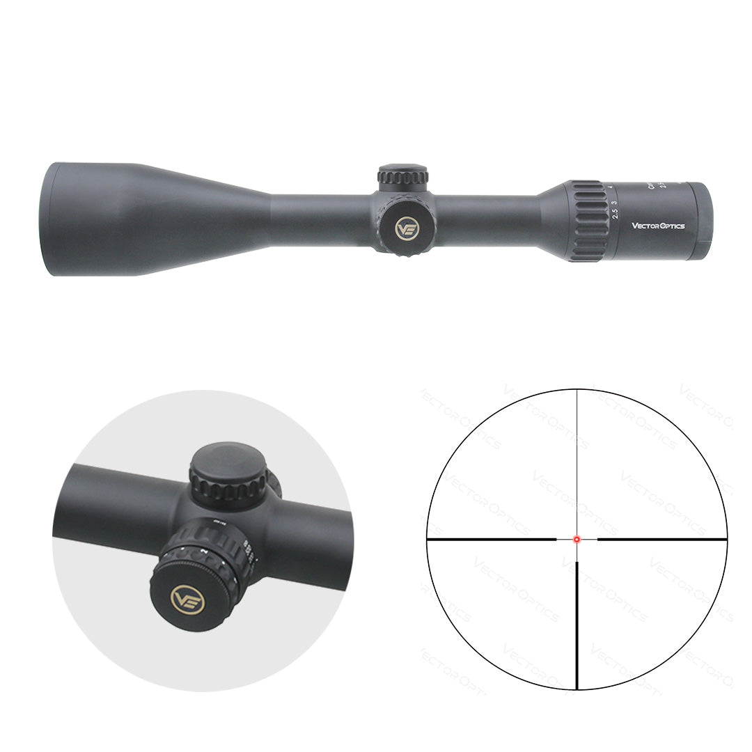 Vector Optics SCOM-47 Continental x6 2.5-15x56 G4 Fiber Hunting