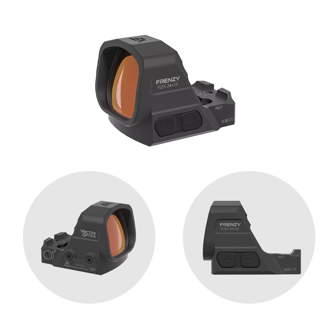 Vector Optics SCRD-76 Frenzy FLEX 24x29 MGT 6MOA Red Dot