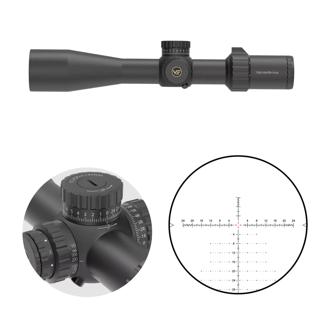 Lunette 6-24x50 Vector Optics SCFF-34 Taurus Gen II 4-32x56 FFP