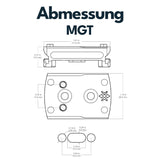 Vector Optics SCRA-GIN1 VAS GIN Footprint Adapter