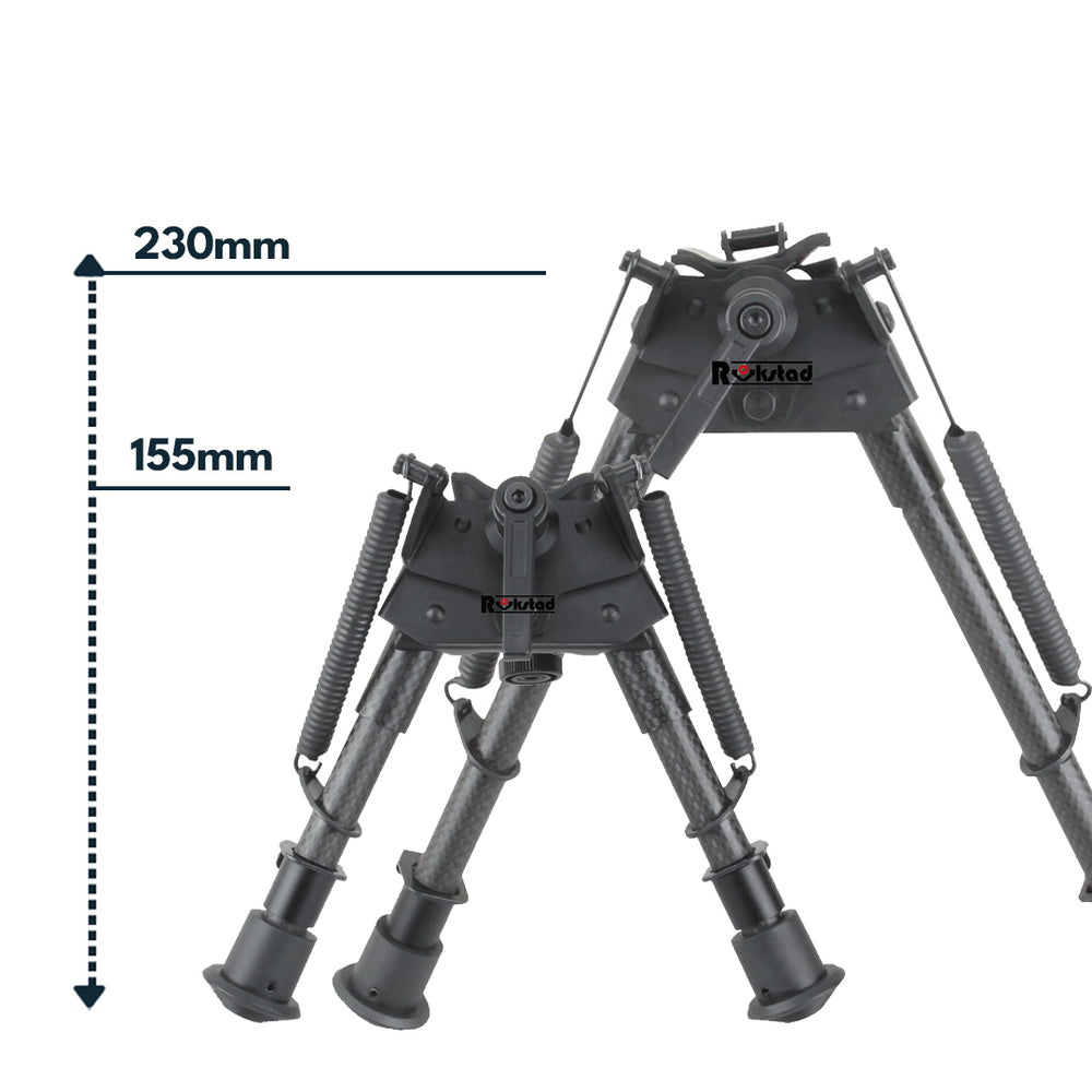 Vector Optics Rokstad Swivel Bipod aus Kohlenstoff und Aluminium in ve ...