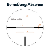 Vector Optics SCOC-54 Forester 1-5x24 FIBER