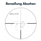 Vector Optics SCOC-44 Continental x6 1-6x24i Fiber