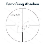 Vector Optics SCOC-45 Continental x8 1-8x24iSFP ED Fiber