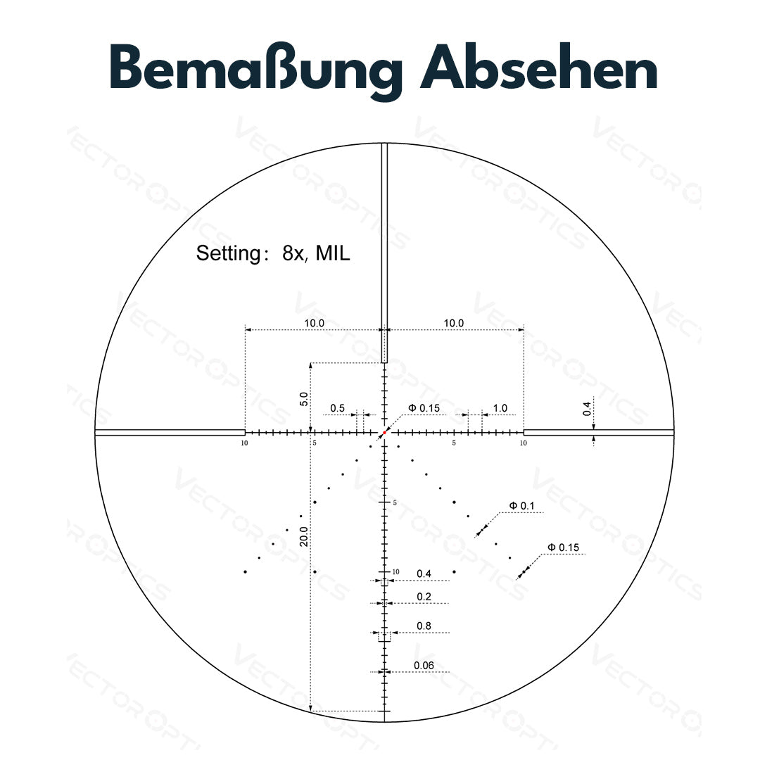 Vector Optics SCOC-43 Veyron 2-8x32IR SFP