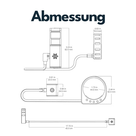 Vector Optics SCACD-28 elektronische Wasserwaage