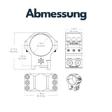Vector Optics XASR-3453 Montageringe für 34mm Tubus und 21mm Picatinny