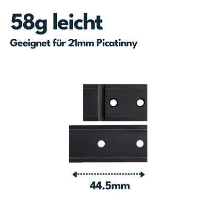 Vector Optics SCRA-69 Stahl Basis für Remington 700