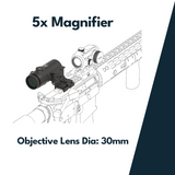Vector Optics SCMF-34 Paragon 5x30 Vergrößerer Micro