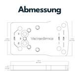 Vector Optics SCFRM-GK10 2in1 Glock Montage für Reflexvisiere mit MOJ & MGT Footprint