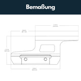 Vector Optics SCPSM-03 Cantilever Riser Mount für Paragon Prism Scopes