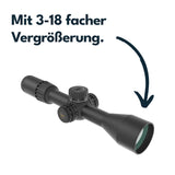 Vector Optics Zielfernrohr SCFF-64 Tauron 3-18x50 FFP GenII