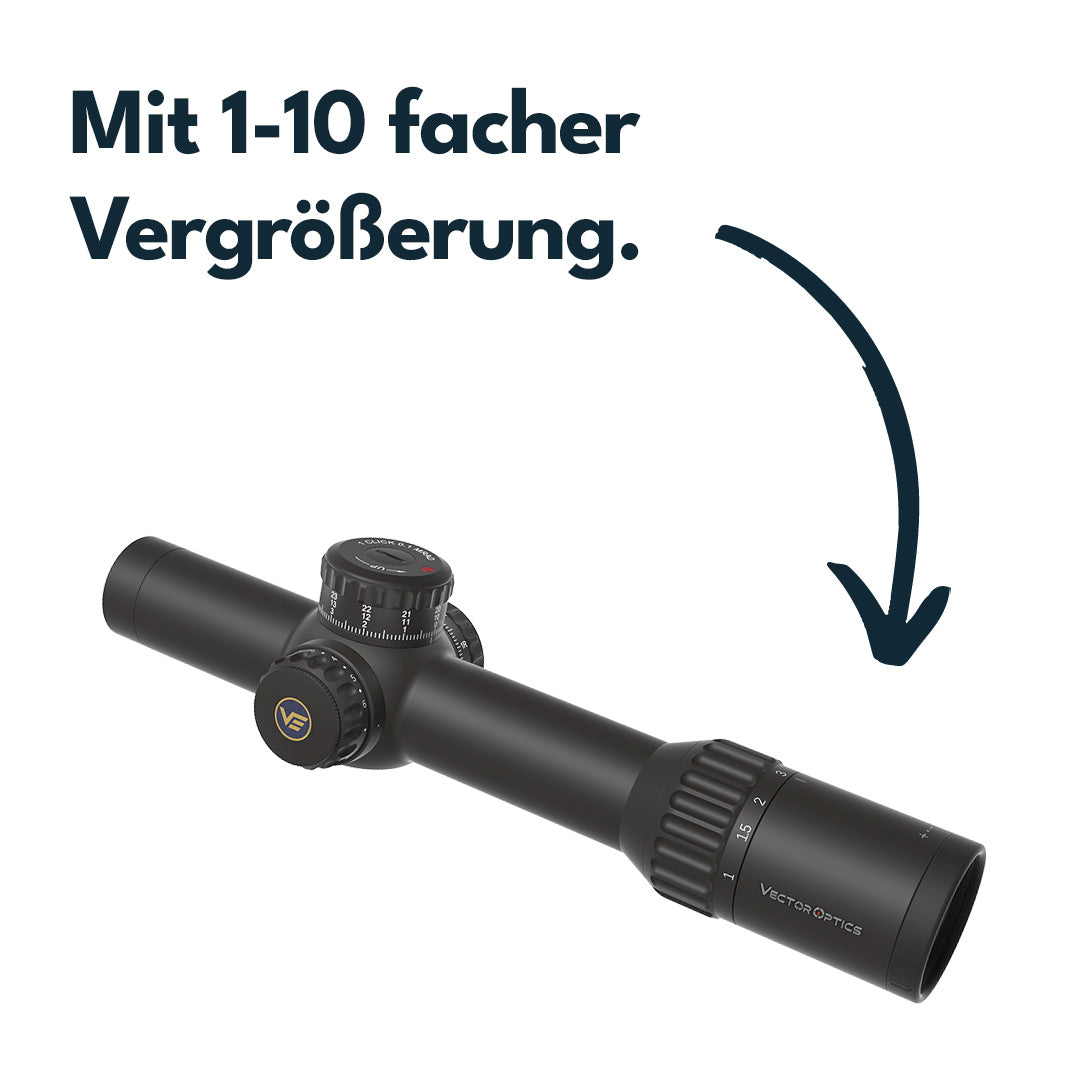 Vector Optics SCFF-62 Continental x10 1-10x28 ED RAR-C MIL