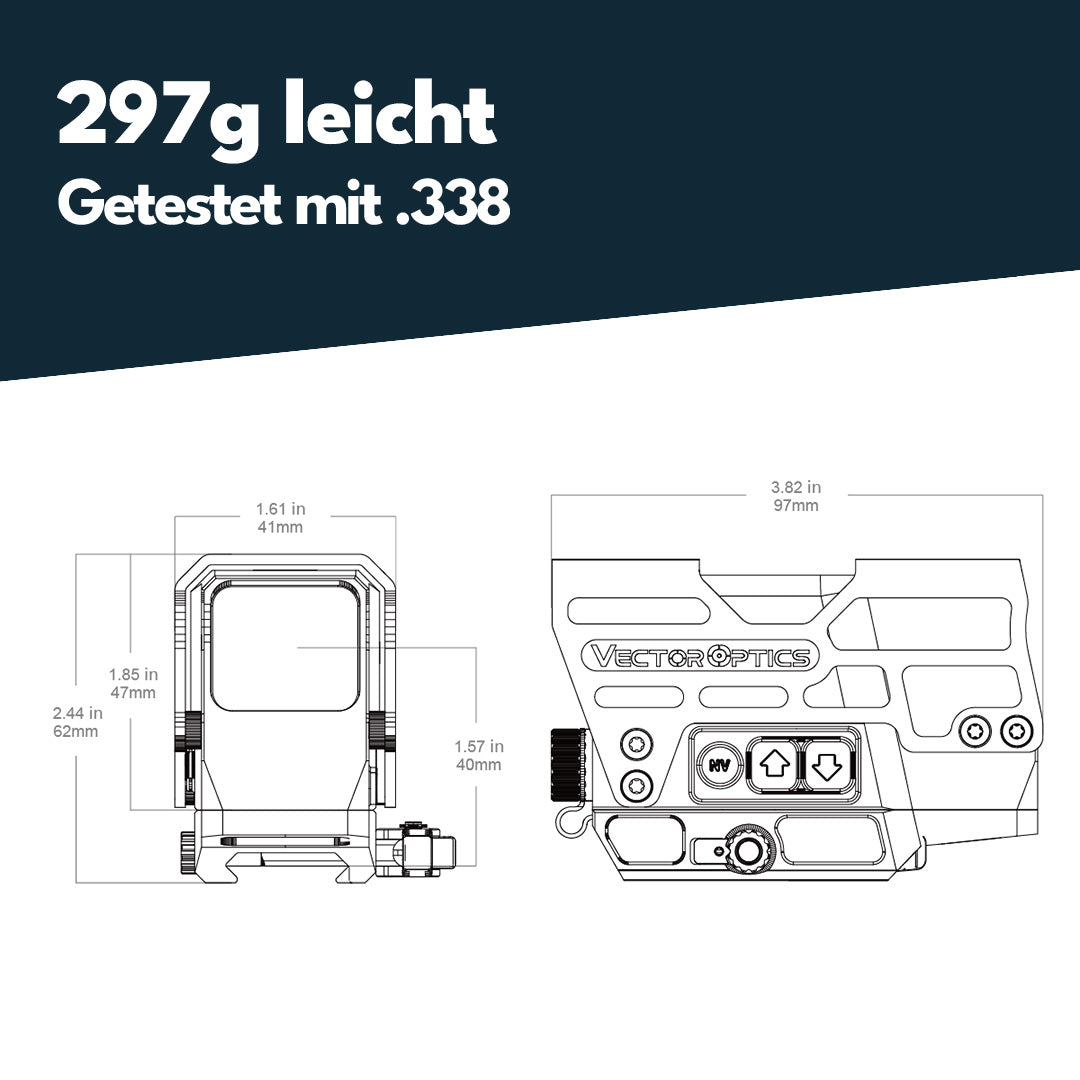 Vector Optics SCRD-S67 Frenzy Plus 1x31x26 Solar – Vector Optics Shop