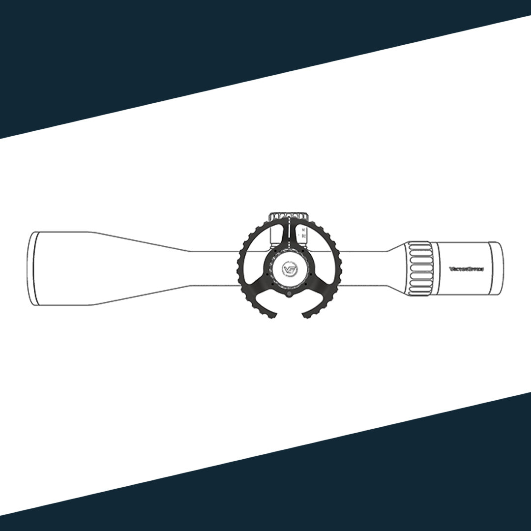 Vector Optics SCCON-SW2 Großes Paralaxenrad für Continental Zielfernrohre Generation II