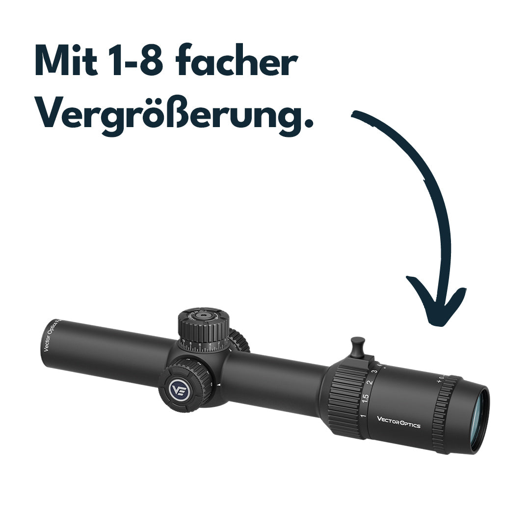 Vector Optics SCOC-38 Forester 1-8x24 SFP