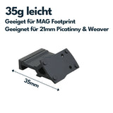 Vector Optics SCFRM-03 45° Montage mit MAG (SHIELD) Footprint für 21mm Picatinny