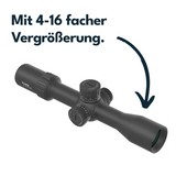 Vector Optics SCFF-80 Tauron 4-16x44 HD MOA FFP
