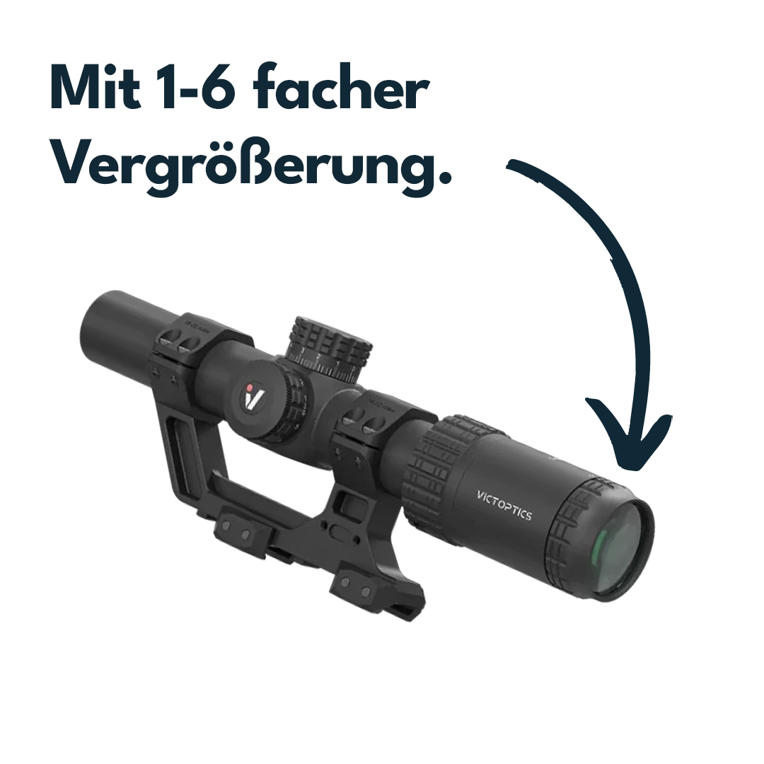 Victoptics OPSL122 S6 1-6x24 mit Blockmontage