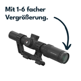 Victoptics OPSL122 S6 1-6x24 mit Blockmontage