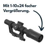 Victoptics OPSL139 S10 1-10x24I mit Blockmontage
