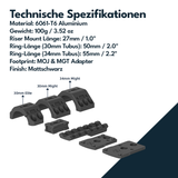 Vector Optics XASR-A10 30 & 34mm X-ACCU Reddot Montageset