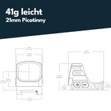 Vector Optics SCRD-C77 Frenzy FLEX 24x29 CDT 2&6MOA