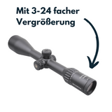 Vector Optics SCOL-64 Continental x8 3-24x56 ED Fiber