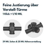 Vector Optics Zielfernrohr SCFF-64 Tauron 3-18x50 FFP GenII