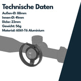 Vector Optics SCBSW-T1 Großes Paralaxenrad für Tauron Zielfernrohre