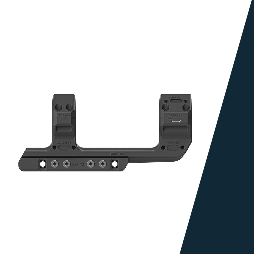 Vector Optics XASR-3076 30mm X-MOD 1.5'' One Piece Extended Picatinny Mount h=38mm