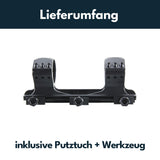 Vector Optics SCTM-57 X-Accu Blockmontage für 34mm Tubus, 21mm Picatinny, h=40mm
