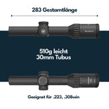 Vector Optics SCOC-44 Continental x6 1-6x24i Fiber