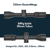 Vector Optics Zielfernrohr SCFF-64 Tauron 3-18x50 FFP GenII