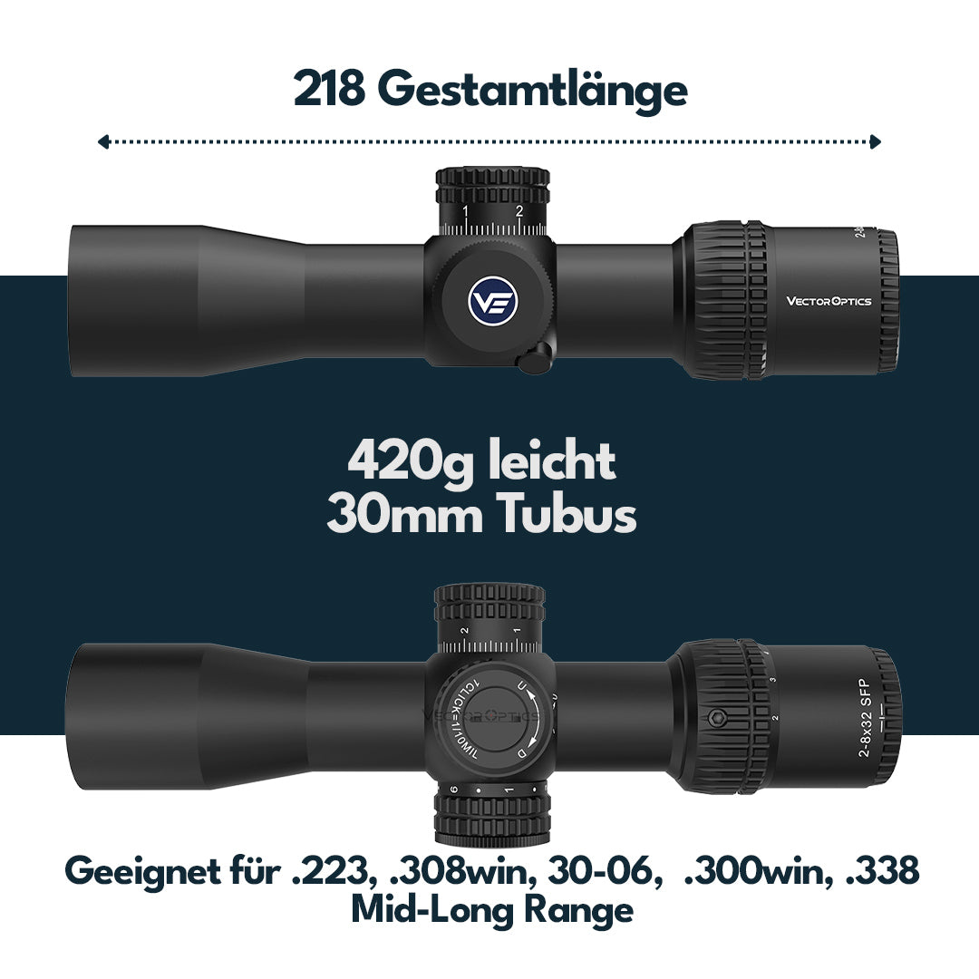 Vector Optics SCOC-43 Veyron 2-8x32IR SFP