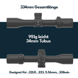 Vector Optics SCFF-80 Tauron 4-16x44 HD MOA FFP